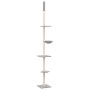 Árbol rascador gatos suelo a techo gris claro 263,5-289,5 cm von , Katzenmöbel - Ref: Foro24-171709, Preis: 85,20 €, Rabatt: %