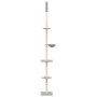 Árbol rascador gatos suelo a techo gris claro 263,5-289,5 cm von , Katzenmöbel - Ref: Foro24-171709, Preis: 85,20 €, Rabatt: %