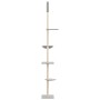 Árbol rascador gatos suelo a techo gris claro 263,5-289,5 cm von , Katzenmöbel - Ref: Foro24-171709, Preis: 85,20 €, Rabatt: %
