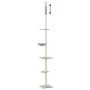 Árbol rascador gatos suelo a techo gris claro 263,5-289,5 cm von , Katzenmöbel - Ref: Foro24-171709, Preis: 82,34 €, Rabatt: %