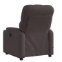 Sillón de masaje reclinable de tela marrón oscuro von , Sessel - Ref: Foro24-372496, Preis: 218,32 €, Rabatt: %