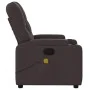 Sillón de masaje reclinable de tela marrón oscuro von , Sessel - Ref: Foro24-372496, Preis: 218,32 €, Rabatt: %