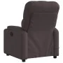 Sillón reclinable de masaje eléctrico tela marrón oscuro de , Sillones - Ref: Foro24-3204703, Precio: 266,87 €, Descuento: %