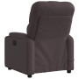 Sillón reclinable de masaje eléctrico tela marrón oscuro by , Armchairs - Ref: Foro24-3204703, Price: 262,01 €, Discount: %