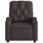 Sillón reclinable de masaje eléctrico tela marrón oscuro de , Sillones - Ref: Foro24-3204703, Precio: 266,87 €, Descuento: %