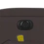 Sillón reclinable de masaje eléctrico tela marrón oscuro de , Sillones - Ref: Foro24-3204703, Precio: 266,87 €, Descuento: %
