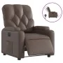 Sillón reclinable eléctrico de cuero sintético marrón de , Sillones - Ref: Foro24-3204760, Precio: 252,39 €, Descuento: %