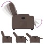 Sillón reclinable eléctrico de cuero sintético marrón von , Sessel - Ref: Foro24-3204760, Preis: 243,95 €, Rabatt: %