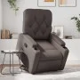 Sillón reclinable elevable cuero sintético marrón by , Armchairs - Ref: Foro24-3204774, Price: 286,92 €, Discount: %