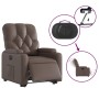 Sillón reclinable elevable eléctrico de cuero sintético marrón von , Sessel - Ref: Foro24-3204788, Preis: 314,31 €, Rabatt: %