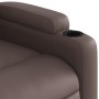 Sillón reclinable elevable eléctrico de cuero sintético marrón von , Sessel - Ref: Foro24-3204788, Preis: 314,31 €, Rabatt: %