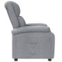 Sillón reclinable de tela gris claro by , Armchairs - Ref: Foro24-348435, Price: 192,22 €, Discount: %