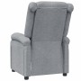 Sillón reclinable de tela gris claro by , Armchairs - Ref: Foro24-348435, Price: 192,22 €, Discount: %