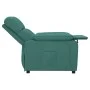 Sillón reclinable de tela verde oscuro by , Armchairs - Ref: Foro24-348281, Price: 172,81 €, Discount: %