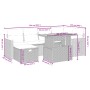 Set sofás de jardín 7 piezas y cojines ratán sintético beige von , Gartensets - Ref: Foro24-3276040, Preis: 485,06 €, Rabatt: %