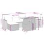 Set sofás de jardín 7 piezas y cojines ratán sintético beige by , Garden sets - Ref: Foro24-3275592, Price: 498,13 €, Discoun...