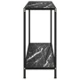Konsolentisch aus schwarzem Hartglas, 100 x 35 x 75 cm von vidaXL, Seitentische - Ref: Foro24-322838, Preis: 77,83 €, Rabatt: %