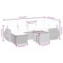 Set sofás de jardín 7 piezas y cojines ratán sintético beige by , Garden sets - Ref: Foro24-3265062, Price: 532,07 €, Discoun...