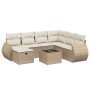 Juego de sofás de jardín con cojines beige 8 pzas ratán PE von , Gartensets - Ref: Foro24-3264154, Preis: 548,98 €, Rabatt: %