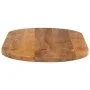 Tablero de mesa ovalado madera maciza de mango 140x60x3,8 cm de , Tableros para mesas - Ref: Foro24-370161, Precio: 163,53 €,...