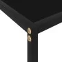 Black tempered glass console table 100x35x75 cm by vidaXL, Side tables - Ref: Foro24-322836, Price: 63,21 €, Discount: %