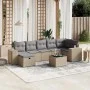 Juego de sofás jardín con cojines beige mezcla 8 pzas ratán PE von , Gartensets - Ref: Foro24-3264445, Preis: 509,08 €, Rabat...