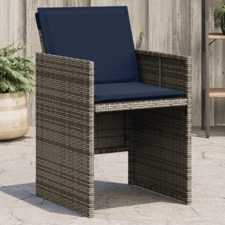 Sillones de jardín con cojines 4 uds ratán sintético gris von , Gartenstühle - Ref: Foro24-4007442, Preis: 226,58 €, Rabatt: %