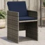 Sillones de jardín con cojines 4 uds ratán sintético gris von , Gartenstühle - Ref: Foro24-4007442, Preis: 226,58 €, Rabatt: %