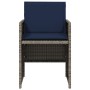Sillones de jardín con cojines 4 uds ratán sintético gris von , Gartenstühle - Ref: Foro24-4007442, Preis: 185,94 €, Rabatt: %