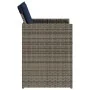 Sillones de jardín con cojines 4 uds ratán sintético gris von , Gartenstühle - Ref: Foro24-4007442, Preis: 226,58 €, Rabatt: %