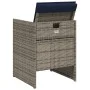 Sillones de jardín con cojines 4 uds ratán sintético gris von , Gartenstühle - Ref: Foro24-4007442, Preis: 226,58 €, Rabatt: %