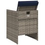 Sillones de jardín con cojines 4 uds ratán sintético gris von , Gartenstühle - Ref: Foro24-4007442, Preis: 185,94 €, Rabatt: %