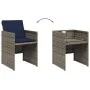 Sillones de jardín con cojines 4 uds ratán sintético gris von , Gartenstühle - Ref: Foro24-4007442, Preis: 226,58 €, Rabatt: %