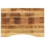 Tablero de escritorio con curva madera mango rugosa 80x50x2,5cm by , Desk accessories and products - Ref: Foro24-370177, Pric...