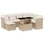 Set de sofás de jardín y cojines 8 piezas ratán sintético beige von , Gartensets - Ref: Foro24-3274678, Preis: 558,25 €, Raba...