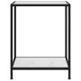 Konsolentisch aus weißem gehärtetem Glas 60x35x75 cm von vidaXL, Seitentische - Ref: Foro24-322829, Preis: 54,40 €, Rabatt: %