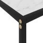 Konsolentisch aus weißem gehärtetem Glas 60x35x75 cm von vidaXL, Seitentische - Ref: Foro24-322829, Preis: 54,40 €, Rabatt: %