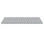 Toldo retráctil automático luces LED antracita blanco 600x300cm von , Markisen - Ref: Foro24-3215791, Preis: 898,95 €, Rabatt: %