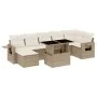 Set de sofás de jardín y cojines 8 piezas ratán sintético beige von , Gartensets - Ref: Foro24-3268058, Preis: 574,93 €, Raba...