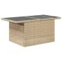 Set de sofás de jardín 9 pzas con cojines ratán sintético beige von , Gartensets - Ref: Foro24-3268098, Preis: 654,85 €, Raba...