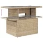 Set de sofás de jardín 9 pzas con cojines ratán sintético beige von , Gartensets - Ref: Foro24-3268098, Preis: 654,85 €, Raba...