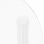 2-stufiger Beistelltisch aus gehärtetem Glas, transparent 38 cm von vidaXL, Seitentische - Ref: Foro24-322787, Preis: 33,25 €...