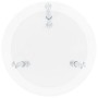 2-stufiger Beistelltisch aus gehärtetem Glas, transparent 38 cm von vidaXL, Seitentische - Ref: Foro24-322787, Preis: 33,25 €...