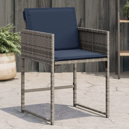 Sillones de jardín con cojines 4 uds ratán sintético gris von , Gartenstühle - Ref: Foro24-4007482, Preis: 214,02 €, Rabatt: %