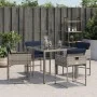 Sillones de jardín con cojines 4 uds ratán sintético gris von , Gartenstühle - Ref: Foro24-4007482, Preis: 214,02 €, Rabatt: %