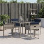 Sillones de jardín con cojines 4 uds ratán sintético gris by , Garden chairs - Ref: Foro24-4007482, Price: 163,96 €, Discount: %