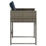 Sillones de jardín con cojines 4 uds ratán sintético gris von , Gartenstühle - Ref: Foro24-4007482, Preis: 214,02 €, Rabatt: %