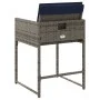 Sillones de jardín con cojines 4 uds ratán sintético gris von , Gartenstühle - Ref: Foro24-4007482, Preis: 214,02 €, Rabatt: %