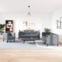 Set sofás Chesterfield con cojines 3 pzs terciopelo gris oscuro von , Sofas - Ref: Foro24-3209282, Preis: 646,99 €, Rabatt: %
