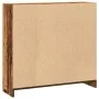 Estantería madera de ingeniería color envejecido 80x24x76 cm by , Bookcases and shelves - Ref: Foro24-857833, Price: 44,18 €,...